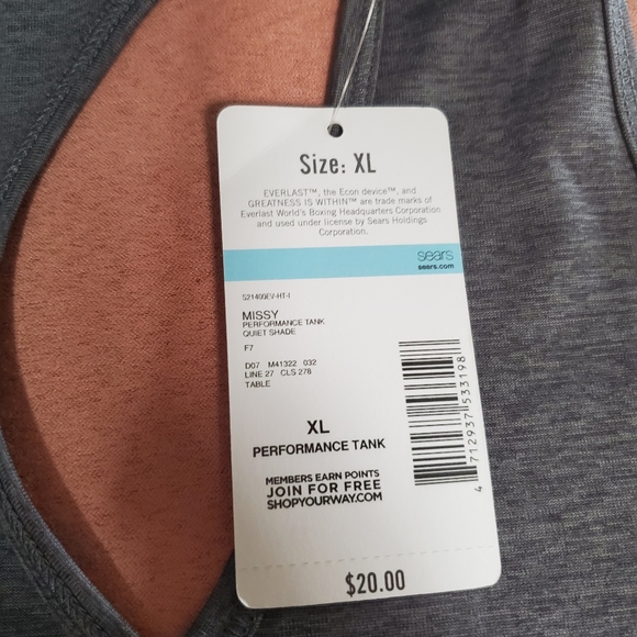 Everlast Athletic Tank - Picture 2 of 3